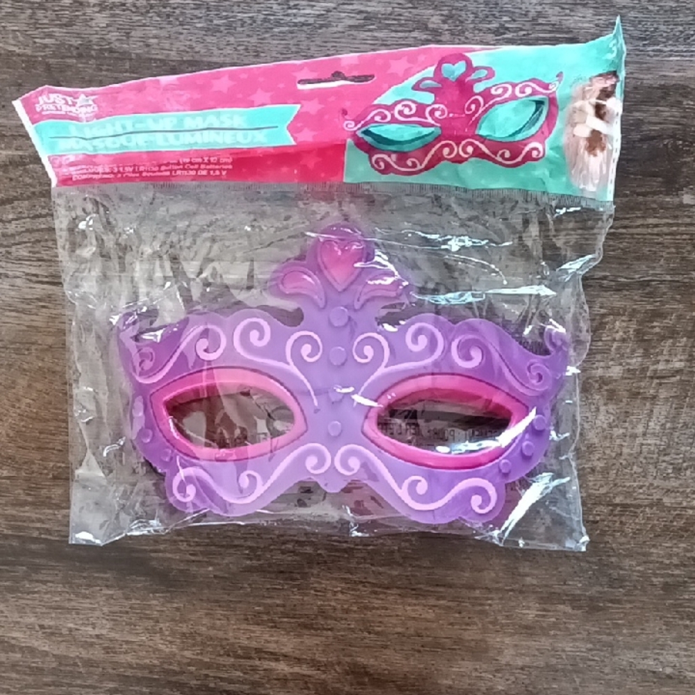 Purple Decorative Mask